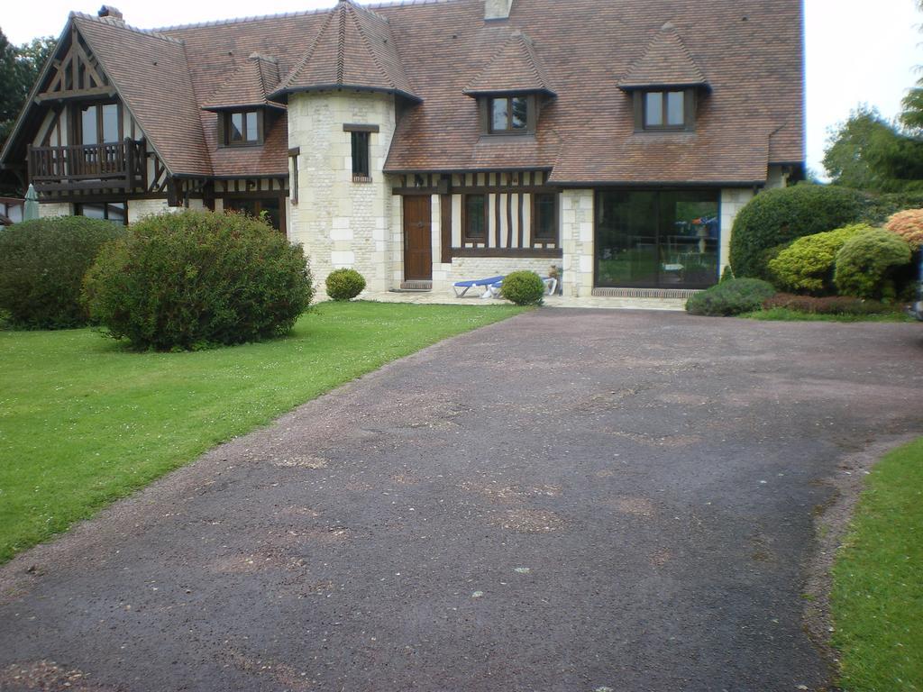 Les Hibiscus Villa Honfleur Exterior photo