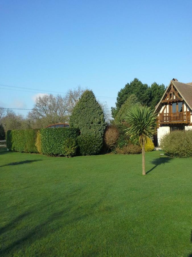 Les Hibiscus Villa Honfleur Exterior photo